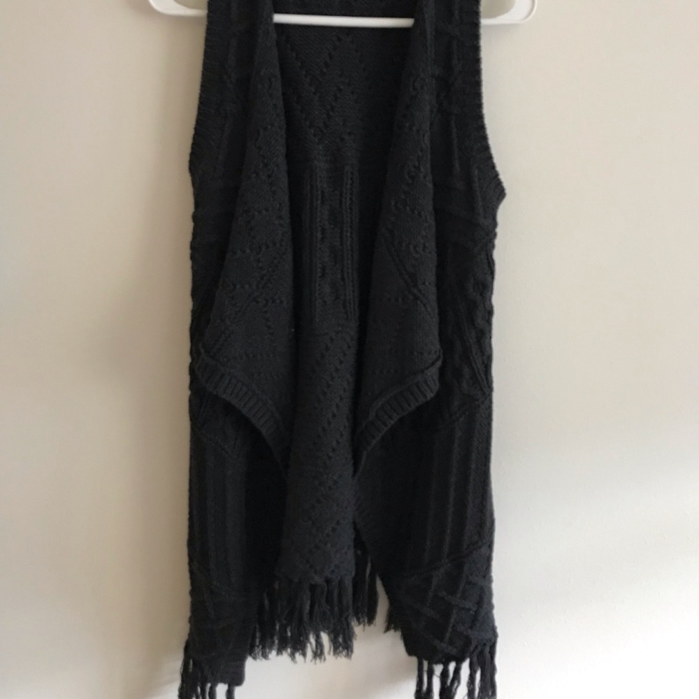 Long sweater vest